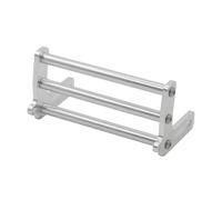 LSNUIND Accesorios Coche RC para Axial para SCX10 para TRX4 para LCG FJ40 para Dodge 1/10 Barras Parachoques Aluminio Parachoques Delantero Coche RC Accesorios Actualizaciones Reemplazos(Silver)