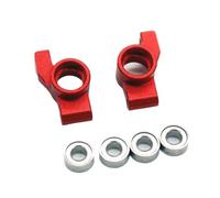 LSNUIND Accesorios Coche RC para LOSI Micro-B 2WD RTR LOS00007 1/24 Rueda Trasera Metálica Asiento Coche RC Vehículos Oruga Piezas Accesorios Mejoras Repuestos(Red)