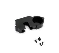 LSNUIND Accesorios Coche RC para Wltoys 144001 144002 144010 124007 124016 124017 124018 124019 Cubierta Metálica Engranaje Reductor Accesorios Coches RC Actualizaciones Reemplazos(Black)