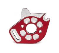 LSNUIND Accesorios Coche RC Pour Slash 4x4 Pour Stampede 4 Roues Motrices Plaque Moteur Alliage D'aluminium 6890X 6890R Voiture Télécommandée Mises À Niveau Remplacement Réparation(Red)