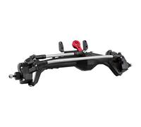 LSNUIND Accesorios RC para Axial para Capra 1.9 para UTB AXI03004 para Buggy F9 para Wraith 90018 RR10 1/10 Pieza Mejora del Eje Portal Delantero Trasero De Metal para Crawler RC(Black,Front)