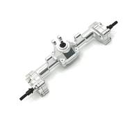 LSNUIND Accesorios RC para FMS para FCX24 Xiaoqi Crusher K5 1/24 Kit De Actualización De Eje De Portal Eje Delantero Y Trasero Totalmente Metálico para Modelos RC(Silver,Rear)