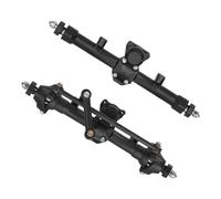 LSNUIND Accesorios RC para SCX24 AX24 para Deadbolt para JLU C10 para Bronco para Gladiator para Axial 1 Eje De Dirección Ejes Delanteros Y Traseros Rectos
