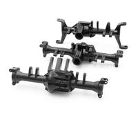 LSNUIND Accesorios RC para Traxxas para TRX-6 1/10 para Carreras Carcasa del Eje Delantero Intermedio Trasero Caja del Eje con Cubierta De Diferencial RC Crawler Car(Set)