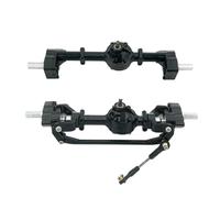 LSNUIND Accesorios RC para WPL B1 B14 B24 C14 C24 B16 1/16 Ejes De Metal Plástico Eje Portal Delantero Trasero Accesorios para Mejorar Coche RC