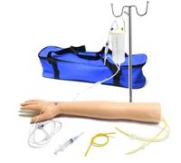 LSOAARRT entrenamiento inyección brazo flebotomía infusión intravenosa práctica Kit venopunción enfermera entrenamiento sangre extracción brazo modelo Kit