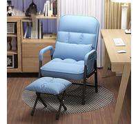 Lsoiup Sillón reclinable Ajustable con reposapiés, función Relajante de 5 ángulos, para Dormitorio y Sala de Estar.