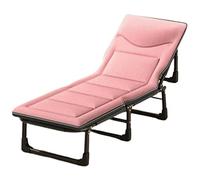 Lsoiup Sillón reclinable de Gravedad Cero Ajustable, Plegable y con cojín Suave para Patio, Ideal para Interiores y Exteriores.