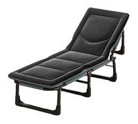 Lsoiup Sillón reclinable de Gravedad Cero Ajustable, Plegable y con cojín Suave para Patio, Ideal para Interiores y Exteriores.