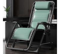 Lsoiup Sillón reclinable Plegable 3 en 1, de Gravedad Cero, Ajustable, Ideal para Acampar.