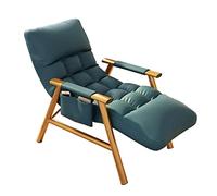 Lsoiup Sillón reclinable tapizado Moderno con Estructura de Acero, cómodo sofá Individual para Dormitorio y balcón.