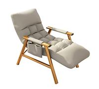 Lsoiup Sillón reclinable tapizado Moderno con Estructura de Acero, cómodo sofá Individual para Dormitorio y balcón.