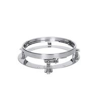 Lspbfkq Faro Principal Faros Delanteros LED Redondos 7 Pulgadas H4 DRL 12 V 24 Con Halo Angel Eyes Para Land Para Rover Para Defender 90 Faro Delantero Coche(Silver bracket)