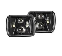 Lspbfkq Faro Principal Faros Delanteros Rectangulares Cuadrados Con Luces Giro DRL Simples 5 X 7 Pulgadas Y 55 W Para Cherokee XJ Faro Delantero Coche(2X headlight)