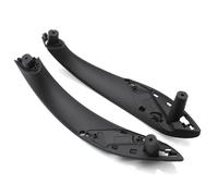 Lspbfkq Manija Puerta Automóvil Para 3 4 Series F30 F80 F31 F32 F33 F34 F35 F36 318i 320i 328i 330 Set Manija Puerta Interior Coche Panel Embellecedor 2 Uds/4 Uds(Black 2pcs Set)
