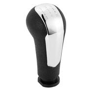 Lspbfkq Para Chevrolet Para Matiz Para Spark M300 2011-2016 Cubierta Maletero Cuero PU Perilla Cambio Marchas Manual 5 Velocidades Automóvil Pomos Palanca Cambios(Chrome Knob)