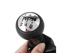 Lspbfkq Para Peugeot 207 307 CC 308 5 Perilla Cambio Velocidad Collares Palanca Cubierta Antipolvo Piezas Interiores Pomos Palanca Cambios(Light ball)