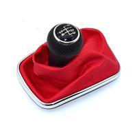 Lspbfkq Para VW Para Golf MK4 IV GTI R32 Para Jetta Para Bora 5/ Velocidad Manual Estilo Perilla Palanca Cambios Cuero Polaina Collar Arranque Pomos Palanca Cambios(N 5 Speed)