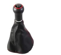 Lspbfkq Para VW Para POLO 6N 6N2 Para Golf 3 MK3 Para Para Lupo 1996-2001 5/6 Accesorios Velocidad Perilla Palanca Cambios Pomos Palanca Cambios(Red 6 speed 12MM A)