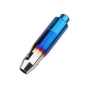 Lspbfkq Perilla Cambio Automática Botón Pulsador Metal Automóvil Manija Palanca Cambios Aluminio Cabezal Larga Mayoría Transmisiones Pomos Palanca Cambios(145mm bake blue)