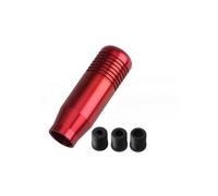 Lspbfkq Perilla Cambio Marchas Coche 8,5Cm Transmisión Manual Universal Aluminio Cabezal Extendido Pomos Palanca Cambios(Red)