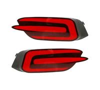 Lspbfkq Piloto Trasero Para Civic 2016 2017 2018 Reflector LED Luz Trasera Luz Advertencia Freno Lámpara Antiniebla Trasera Luz Parachoques Trasero 1 Par(Model D,3 Functions)