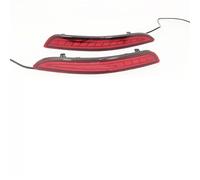 Lspbfkq Piloto Trasero Para Mazda 3 Para Axela 2019 2020 2021 Lámpara Antiniebla Trasera Coche LED Luz Freno Parachoques Trasero Reflector Luz Señal Giro Dinámico 2 Piezas(Plug and play)