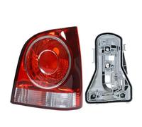Lspbfkq Piloto Trasero Para Para Polo 9N 9N3 Hatchback 2005-2010 Carcasa Luz Trasera Luz Freno Accesorios Coche Placa Circuito Sin Bombilla(Red 2 Right)