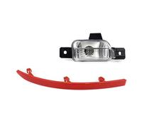 Lspbfkq Reflector Parachoques Trasero para VW para Tiguan 2009-2017 5N0941071 Lámpara Reflectora Parachoques Trasero Luz Freno Marcha Atrás Señal Calentamiento(A and B Left)