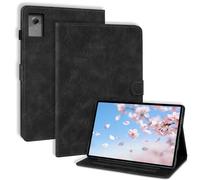 LSPCASA Funda para Lenovo Idea Tab 11 pulgadas 2025 Funda Lenovo Idea Tab TB-336ZU TB-336FU Folio Flip PU cuero Funda con soporte y soporte para lápiz con tarjetero Billetera Tableta Flores de Ciruelo