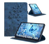 LSPCASA funda para Lenovo Idea Tab 11 pulgadas 2025 TB-336ZU TB-336FU Folio Flip PU cuero 360 grados giratorio multi-ángulo funda con función de soporte porta-lápiz para Lenovo Idea Tab 11 pulgadas