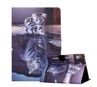 LSPCASA Funda para Lenovo Idea Tab Pro 12.7 Pulgadas 2025 TB-373FU TB-375FC Lenovo Idea Tab Pro 12.7" Funda para Tablet Protección de Cuero Ranura para Tarjeta Soporte Flip Billetera Estuche