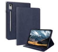 LSPCASA Funda para Lenovo Idea Tab Pro 2025 12.7 Pulgadas TB373FU TB375FC PU Leather Carcasa con Plegable en un Soporte Función Ranura Tarjeta Protegdora para Lenovo Idea Tab Pro 12.7" Azul