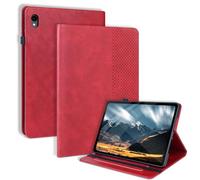 LSPCASA Funda para Samsung Galaxy Tab S11 2025 11 pulgadas SM-X730 SM-X736 SM-X736B Funda Galaxy Tab S11 Folio Flip PU Cuero Funda con Soporte para Lápiz Cartera Tablet Cover Case Rojo