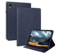 LSPCASA Funda para Samsung Galaxy Tab S11 2025 11 pulgadas SM-X730 SM-X736 SM-X736B Funda Galaxy Tab S11 Folio Flip PU Cuero Funda con Soporte para Lápiz Wallet Tablet Cover Case Azul Marino