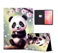 LSPCASA Funda para Samsung Galaxy Tab S11 2025 de 11 pulgadas SM-X730 SM-X736 SM-X736B funda de piel sintética con tapa para Galaxy Tab S11 con soporte y ranuras para tarjetas Wallet Tablet Case
