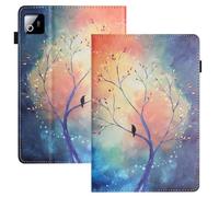 LSPCASA Funda para Xiaomi Pad 8/Pad 8 Pro 11.2 pulgadas 2025 funda Xiaomi Pad 8/Pad 8 Pro 11.2 pulgadas PU piel Folio Flip para con soporte tarjetero billetera tablet Case árbol de la esperanza