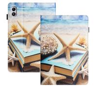 LSPCASA Funda para Xiaomi Redmi Pad 2 Pro 2025 12.1 pulgadas Funda Xiaomi Redmi Pad 2 Pro 12.1 pulgadas PU Cuero Folio Flip Case para con Soporte Tarjetero Billetera Tableta Cover Estrella de Mar