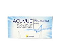 ACUVUE® OASYS with HYDRACLEAR® PLUS - Reemplazo Quincenal - protección UV - 6 lentes