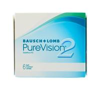 PureVision 2 lentillas, mensuales, 6 unidades, -00,00