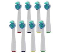LSQtronics Set de 8 cabezales de repuesto para cepillo de dientes eléctrico Philips Sonicare Sensiflex HX2014, recambios compatibles Sensiflex