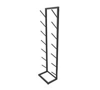 LSRFXF Estante de Almacenamiento para Esterilla de Yoga de pie, Organizador de Almacenamiento Rodillo de Espuma de Metal, Soporte para Esterilla de Yoga para Gimnasio en Casa/Comercial