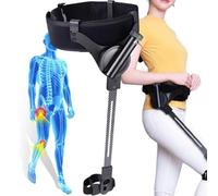 LSRFXF Exoesqueleto BióNico para Caminar, Andadores para Personas Mayores, Ayuda De Movilidad Ajustable para RehabilitacióN De Extremidades Inferiores, Ajustable En 3 Niveles