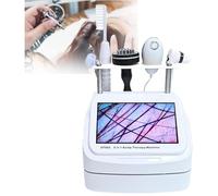 LSRFXF Máquina Analizadora de Piel, Analizador de Cabello para Diagnóstico de Piel, 5 En 1Detector de la Piel y el Cuero Cabelludo para la Caída del Cabello y la Hidratación