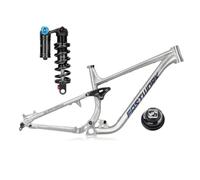 LSRRYD 15.7/16.5/17.3" Cuadro MTB suspensión Total Enduro Am Boost 27.5/29er Eje pasante 148mm con Amortiguador de Muelle Trunnion 450lbs Recorrido 165mm 4 Brazos softail