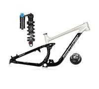 LSRRYD 15.7/16.5/17.3" Cuadro MTB suspensión Total Enduro Am Boost 27.5/29er Eje pasante 148mm con Amortiguador de Muelle Trunnion 450lbs Recorrido 165mm 4 Brazos softail