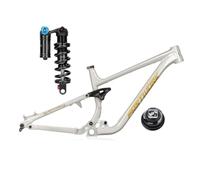 LSRRYD 15.7/16.5/17.3" Cuadro MTB suspensión Total Enduro Am Boost 27.5/29er Eje pasante 148mm con Amortiguador de Muelle Trunnion 450lbs Recorrido 165mm 4 Brazos softail