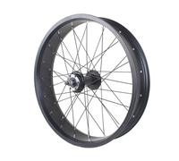 LSRRYD 20X4,0" Llantas para Bicicleta Eléctrica 24 26 Pulgadas Fat Tire Ruedas Delanteras Freno De Disco Juego De Ruedas De Bici De Nieve De Aluminio Buje Atornillable(20")