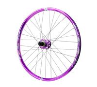 LSRRYD 27,5/29 Pulgadas Llantas para Bici De Montaña 26" Delantera Y Trasera De Eje Pasante Boost 15x110/12x148mm 24" Freno De Disco, HG 8-12 Velocidades, 32 Agujeros(24" Purple,Rear Wheels)
