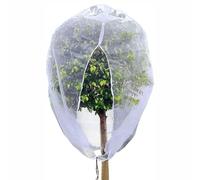 LSRVNM Red Jardín contra Insectos Malla, Red Protectora de Plantas con Cordón y Cremallera, Cubierta de Red para Insectos de Jardín para Proteger Plantas, para Arboles Frutales, Plantas (120 * 150CM)